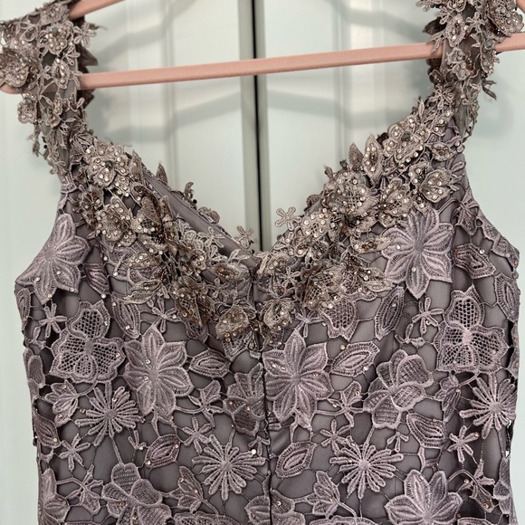 Mother of the Bride Gown - Size 12 Champagne Ombré.  Never Worn/Brand New - Picture 12 of 17